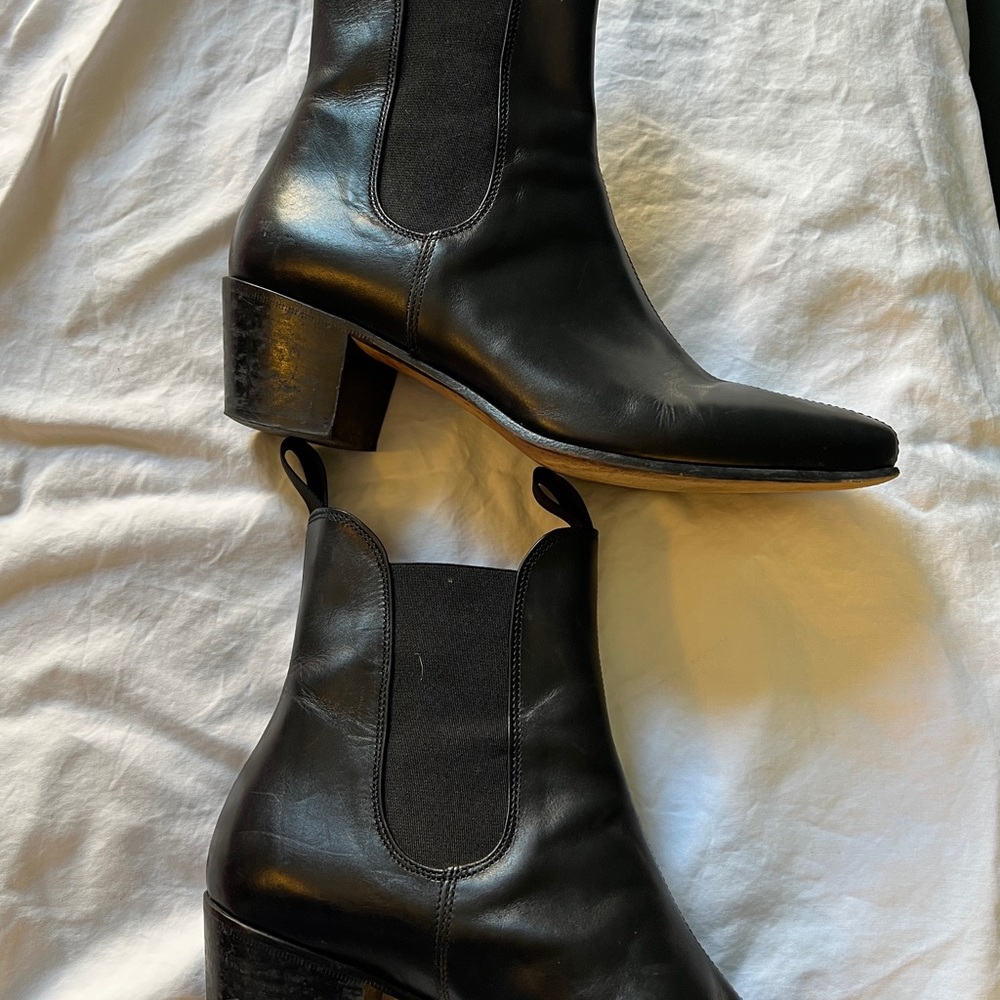 Beatwear Mark Astbury Beatle Boots Vintage Reproduction Chelsea Ankle 37 7 - Picture 4 of 12